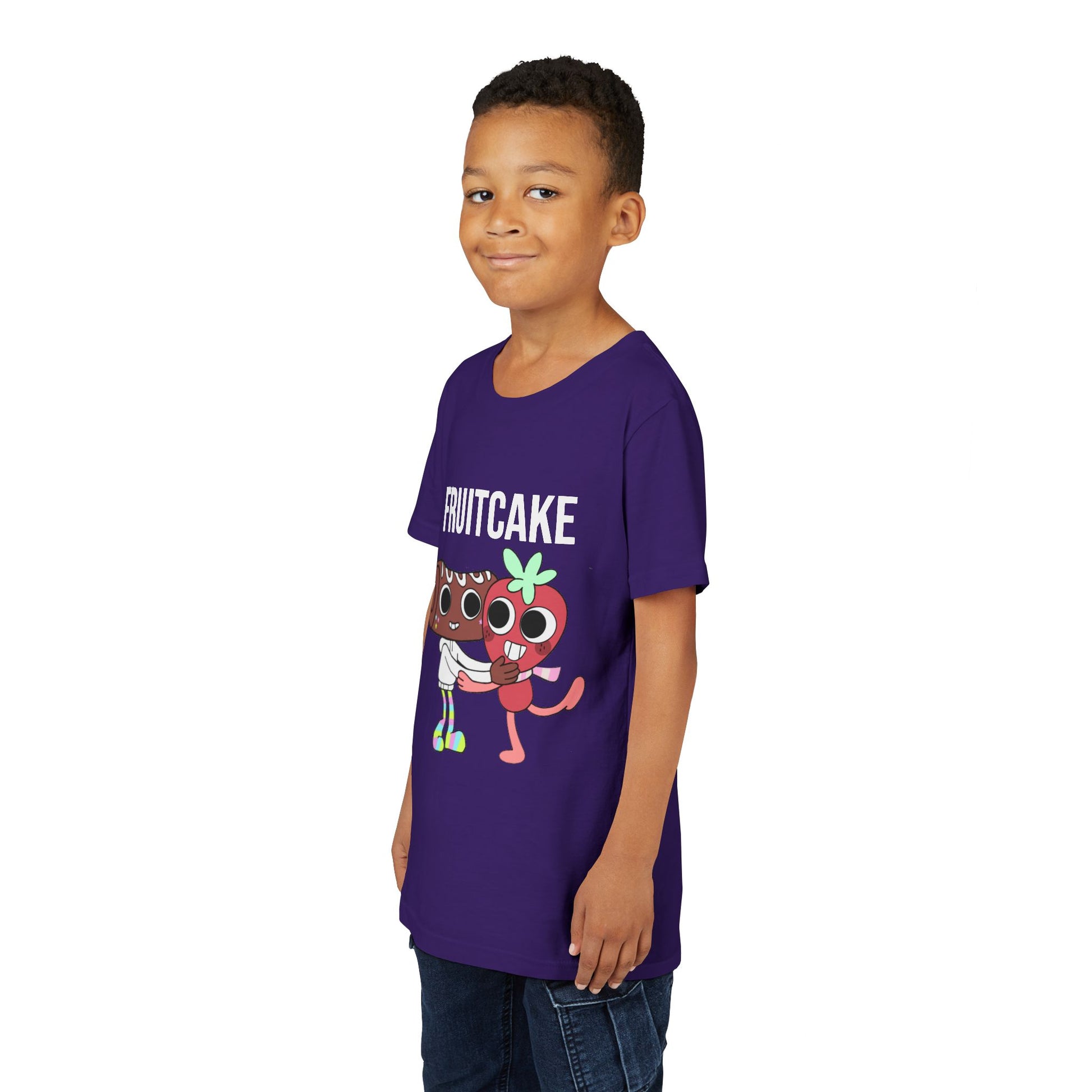 FruitCake Ship Kids T-Shirt – Sprout x Cosmo | Dandy’s World Toon Couple Tee