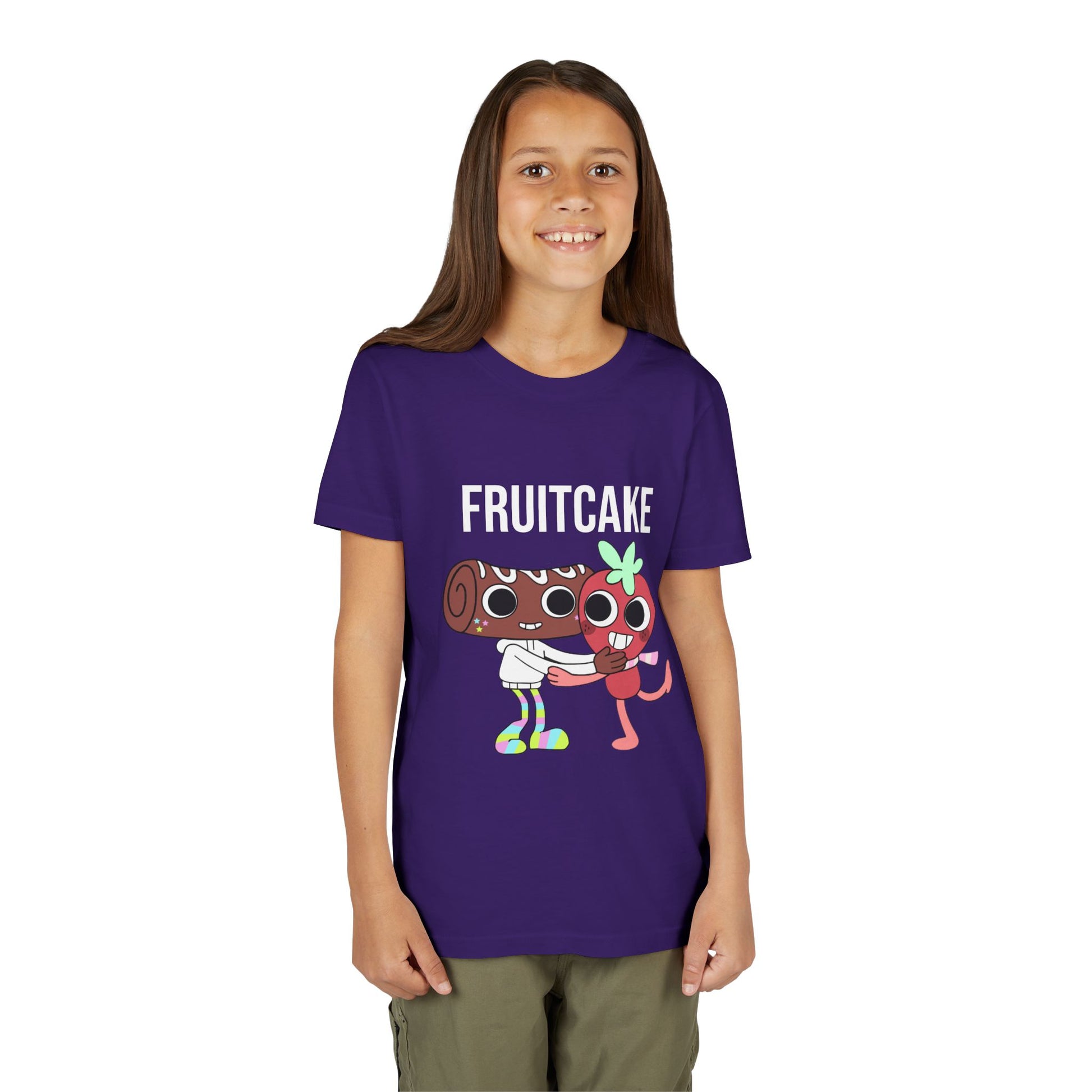 FruitCake Ship Kids T-Shirt – Sprout x Cosmo | Dandy’s World Toon Couple Tee