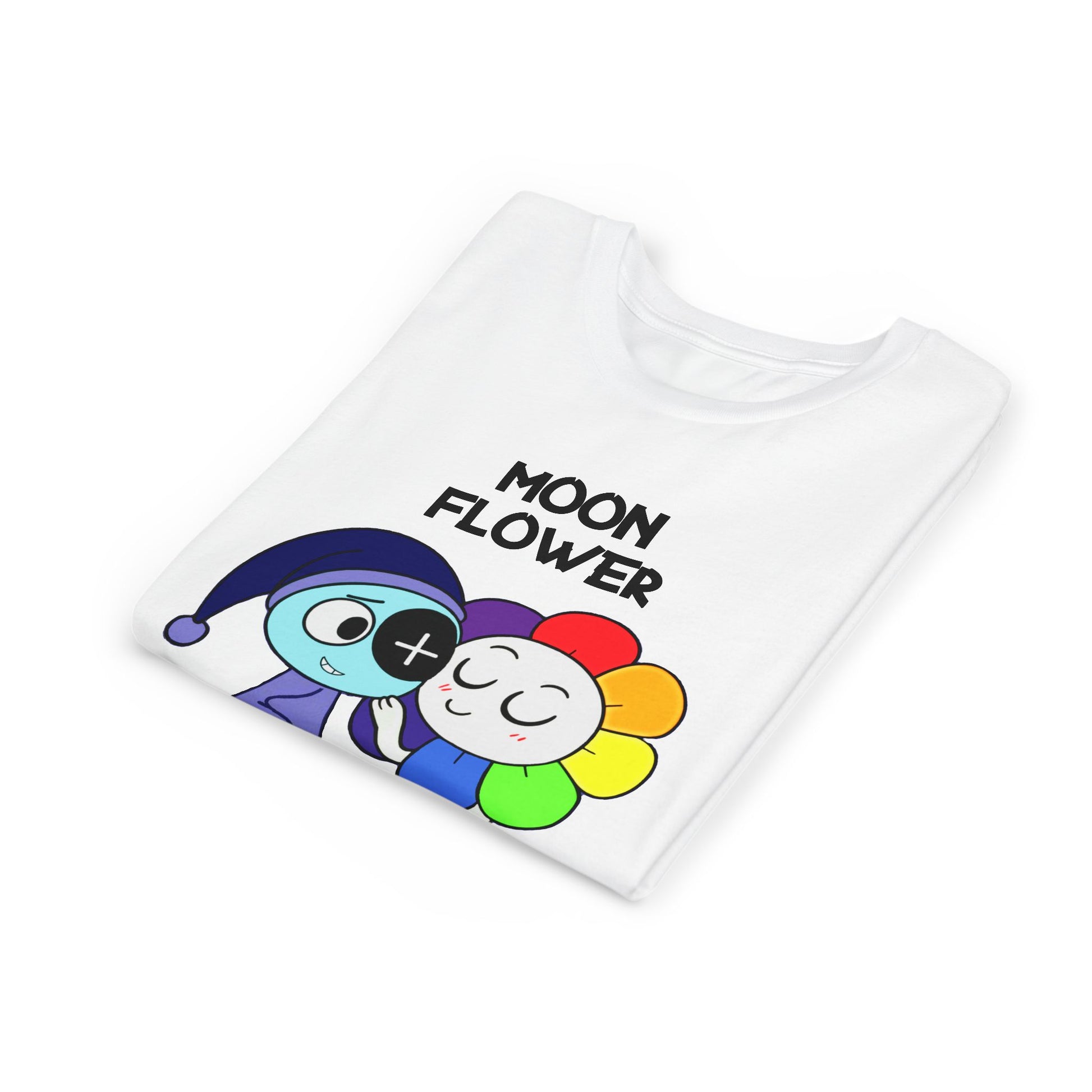 MoonFlower Toon Kids T-Shirt – Astro and Dandy | Dandy’s World Horror Tee