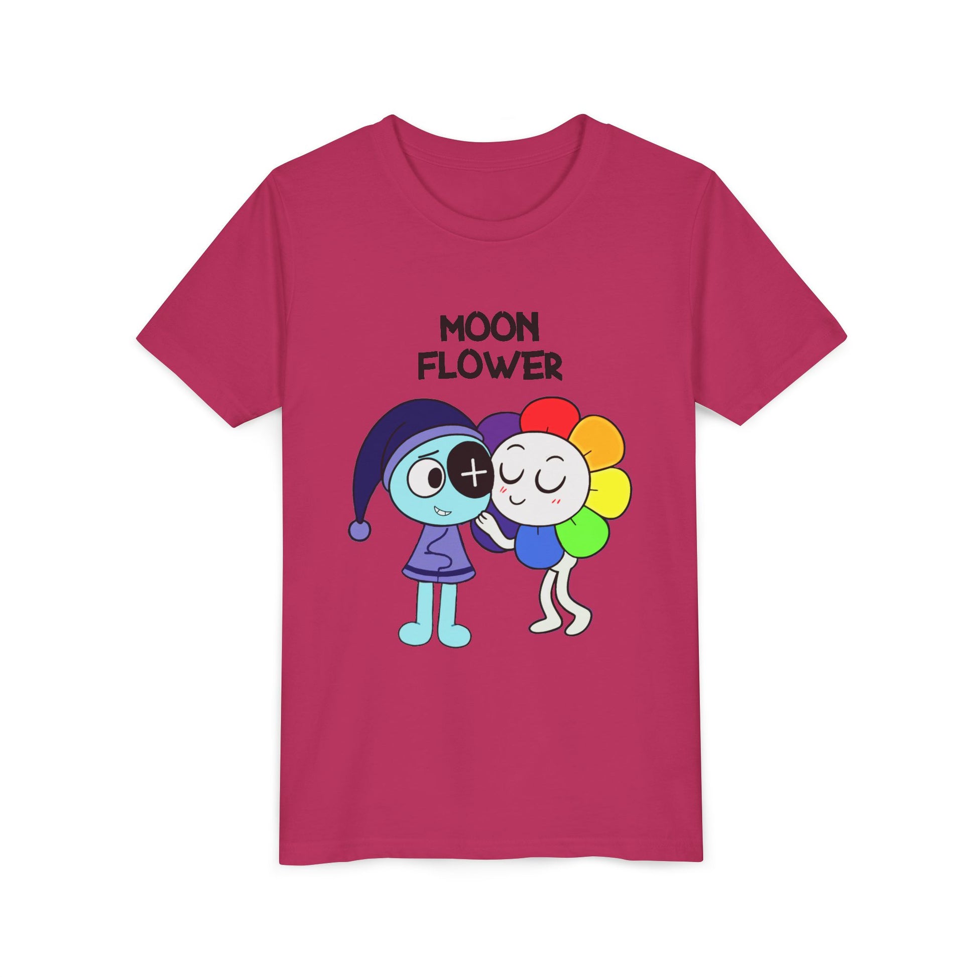 MoonFlower Toon Kids T-Shirt – Astro and Dandy | Dandy’s World Horror Tee