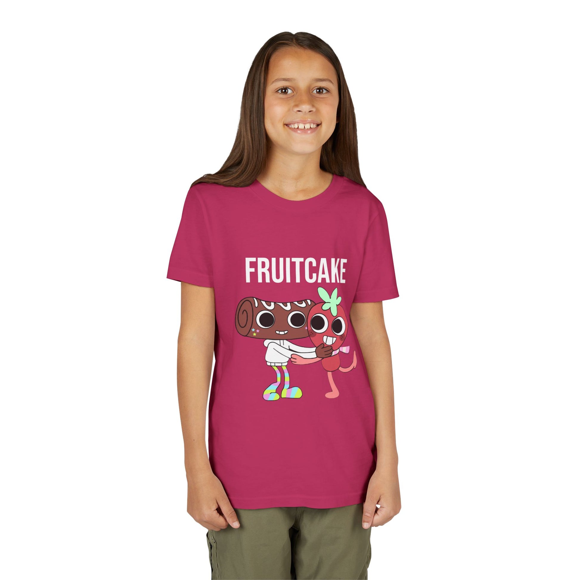 FruitCake Ship Kids T-Shirt – Sprout x Cosmo | Dandy’s World Toon Couple Tee