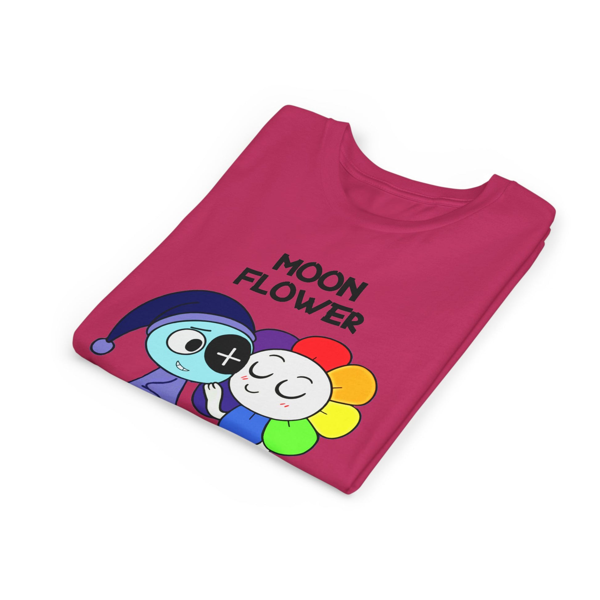 MoonFlower Toon Kids T-Shirt – Astro and Dandy | Dandy’s World Horror Tee