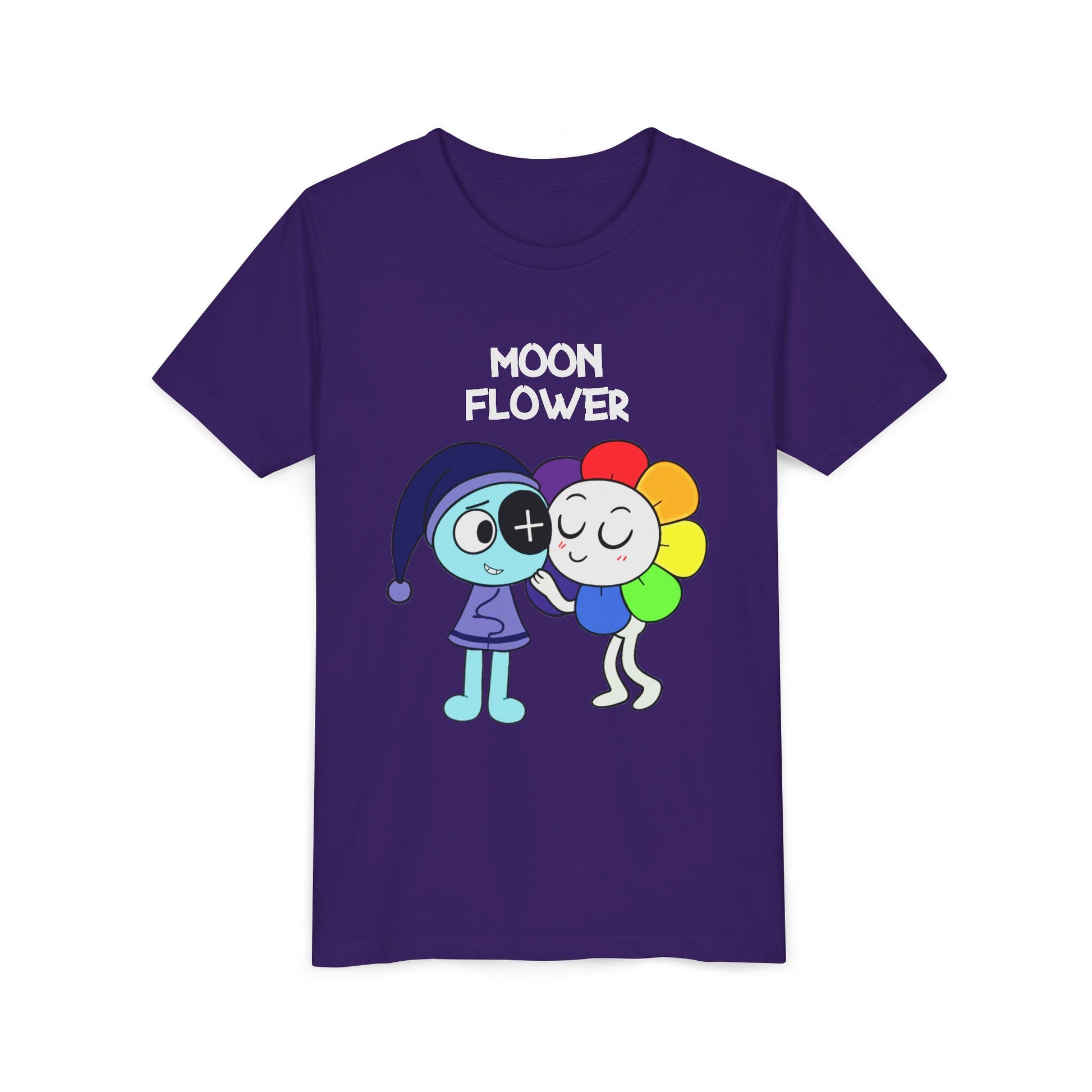 MoonFlower Toon Kids T-Shirt – Astro and Dandy | Dandy’s World Horror Tee