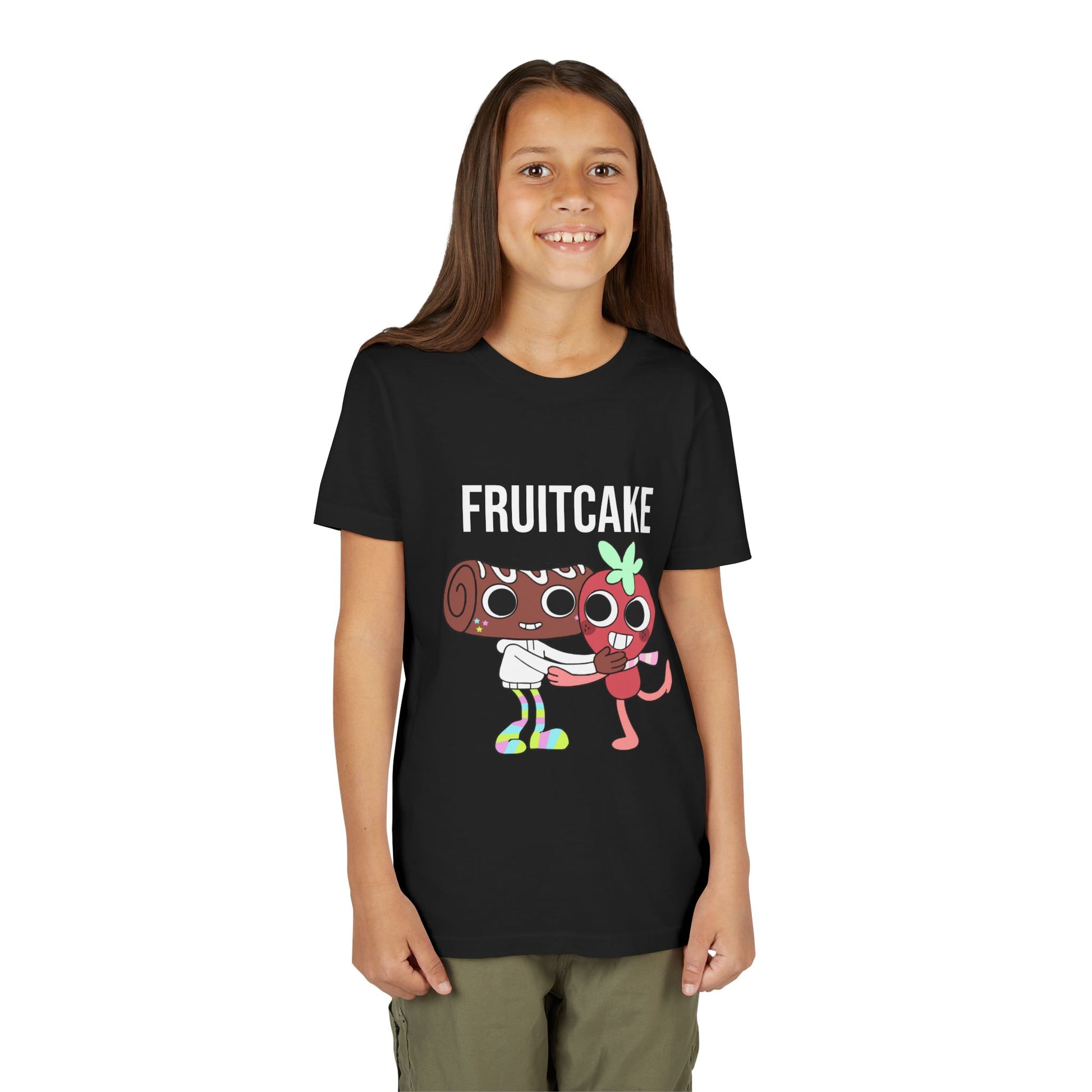 FruitCake Ship Kids T-Shirt – Sprout x Cosmo | Dandy’s World Toon Couple Tee