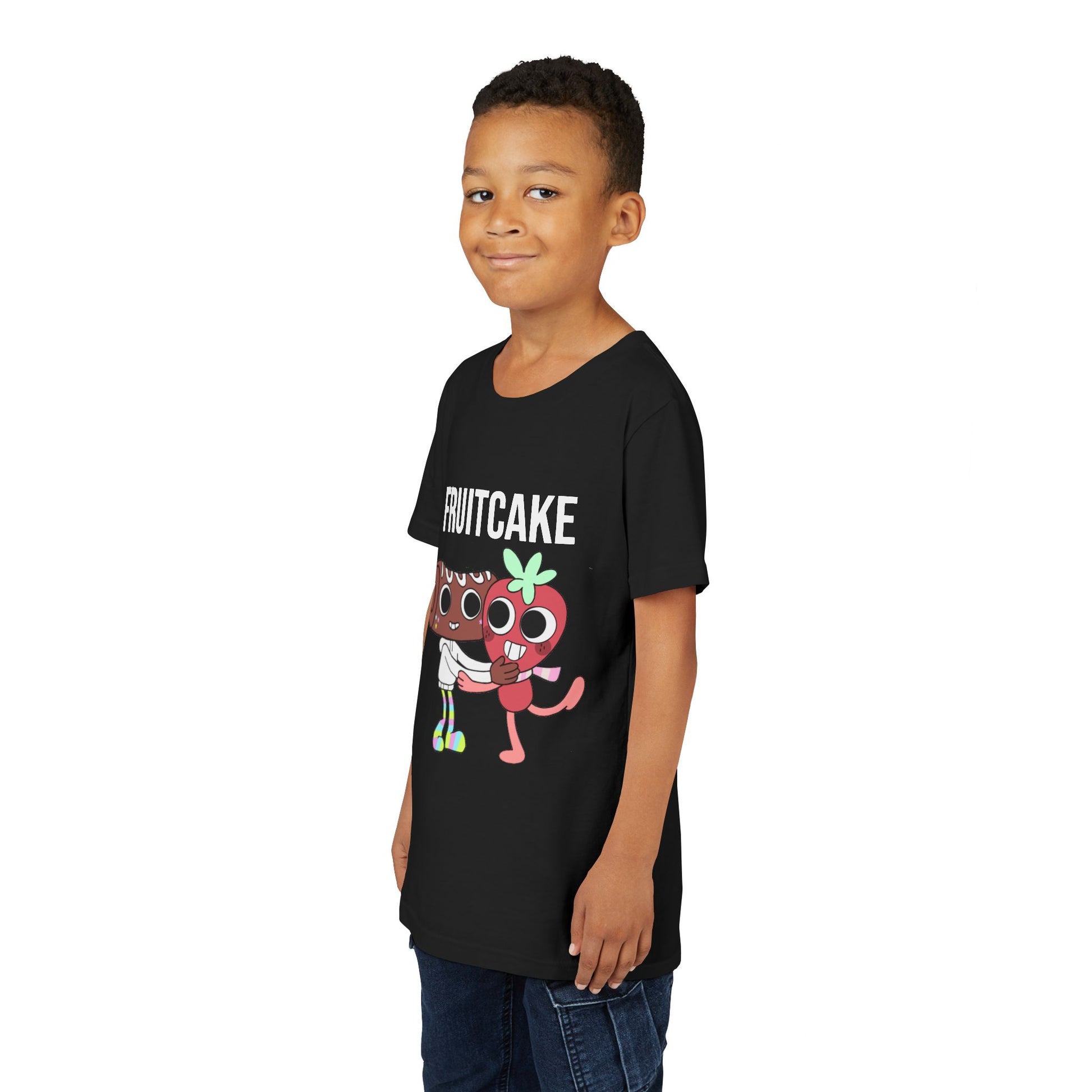 FruitCake Ship Kids T-Shirt – Sprout x Cosmo | Dandy’s World Toon Couple Tee