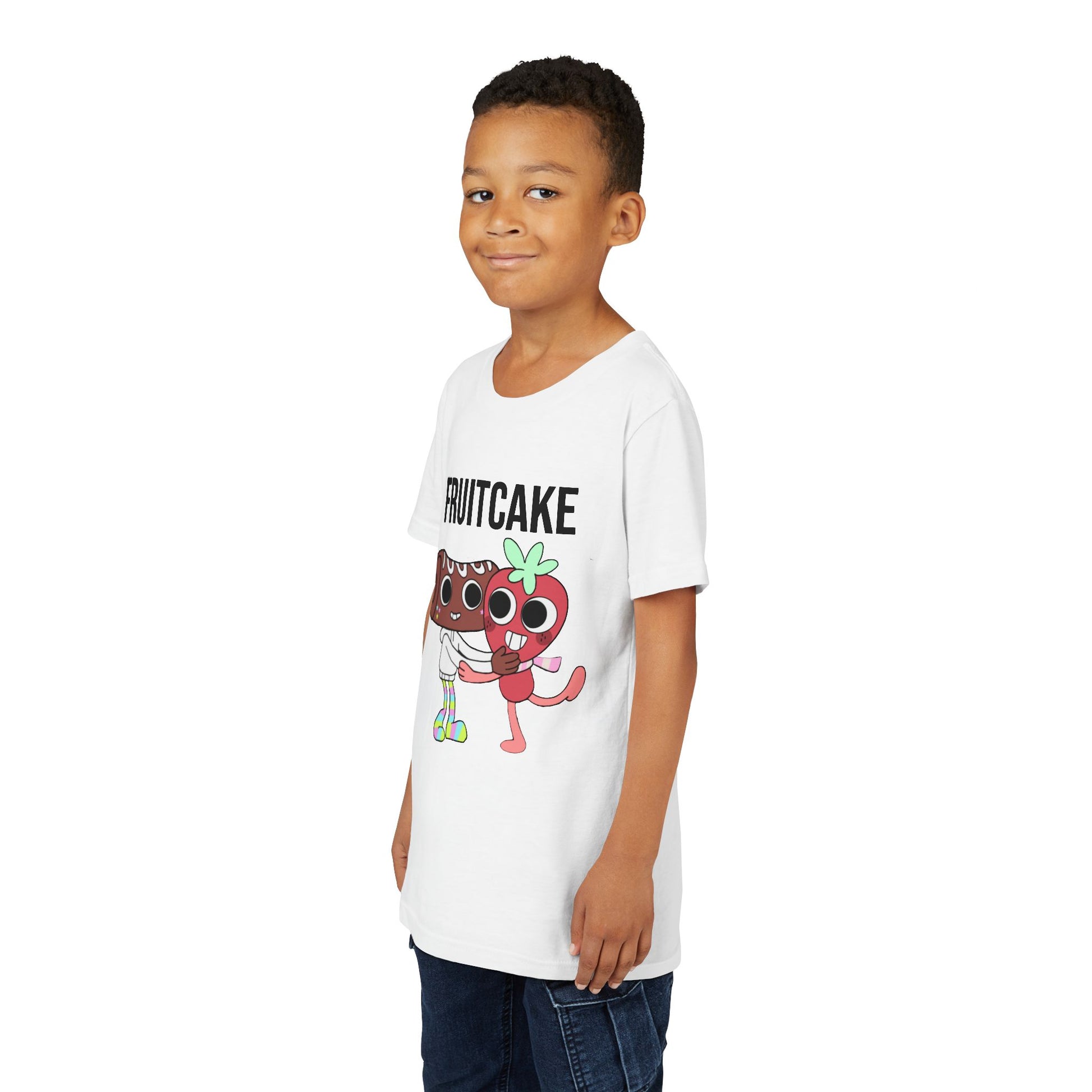 FruitCake Ship Kids T-Shirt – Sprout x Cosmo | Dandy’s World Toon Couple Tee