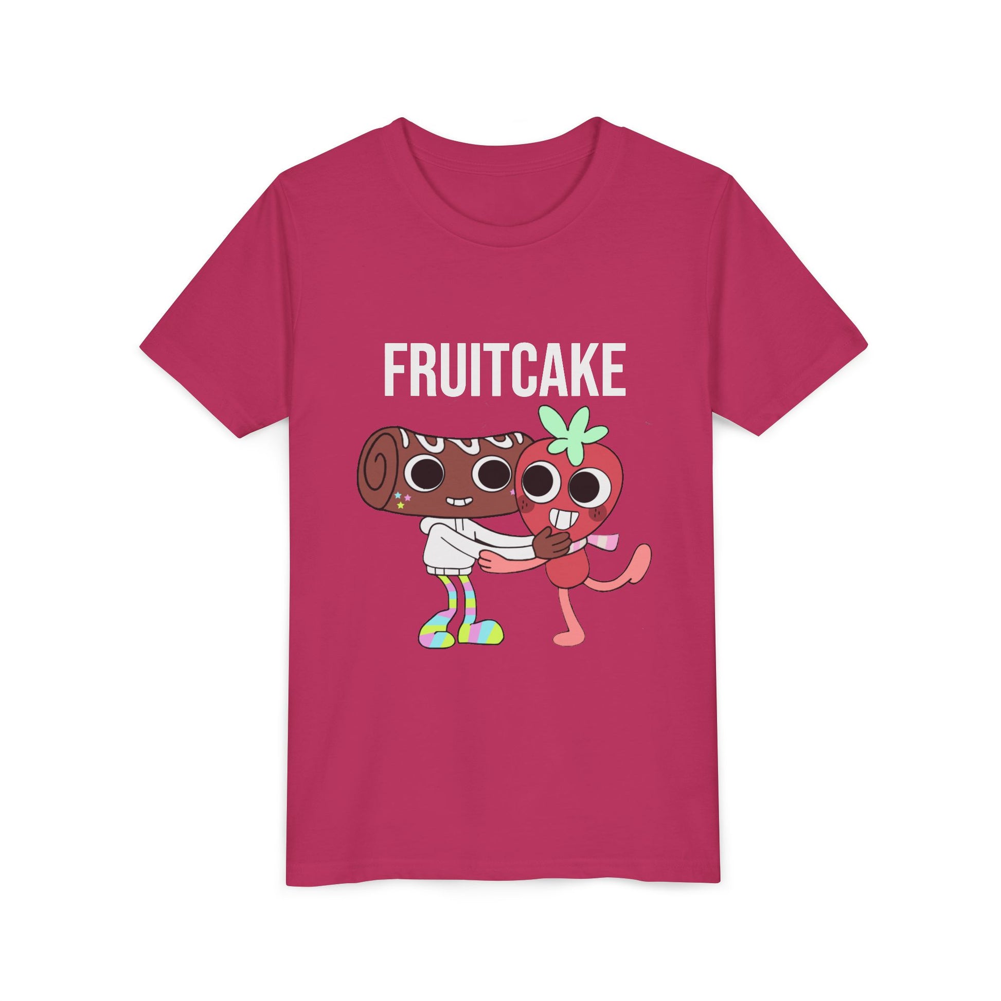 FruitCake Ship Kids T-Shirt – Sprout x Cosmo | Dandy’s World Toon Couple Tee