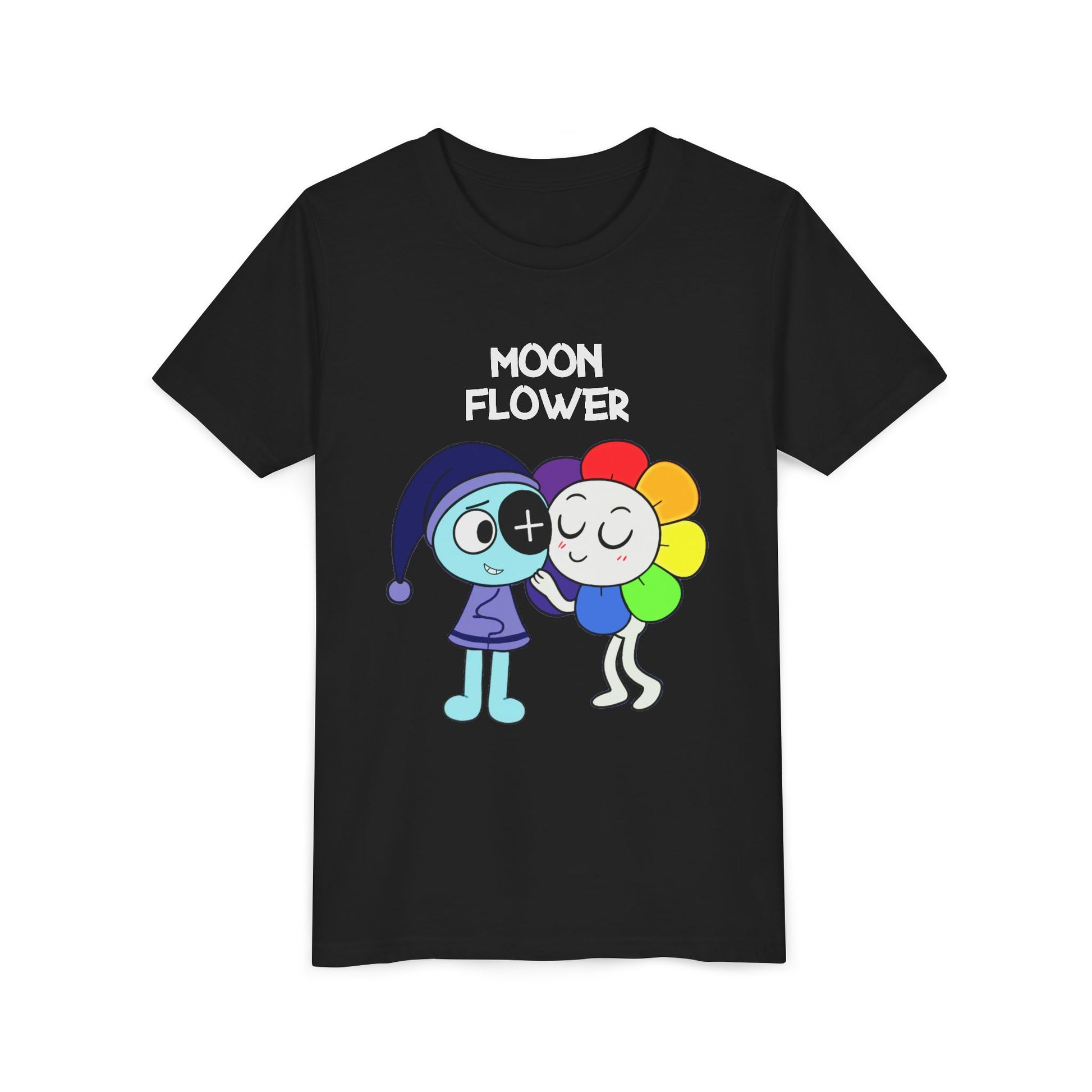 MoonFlower Toon Kids T-Shirt – Astro and Dandy | Dandy’s World Horror Tee