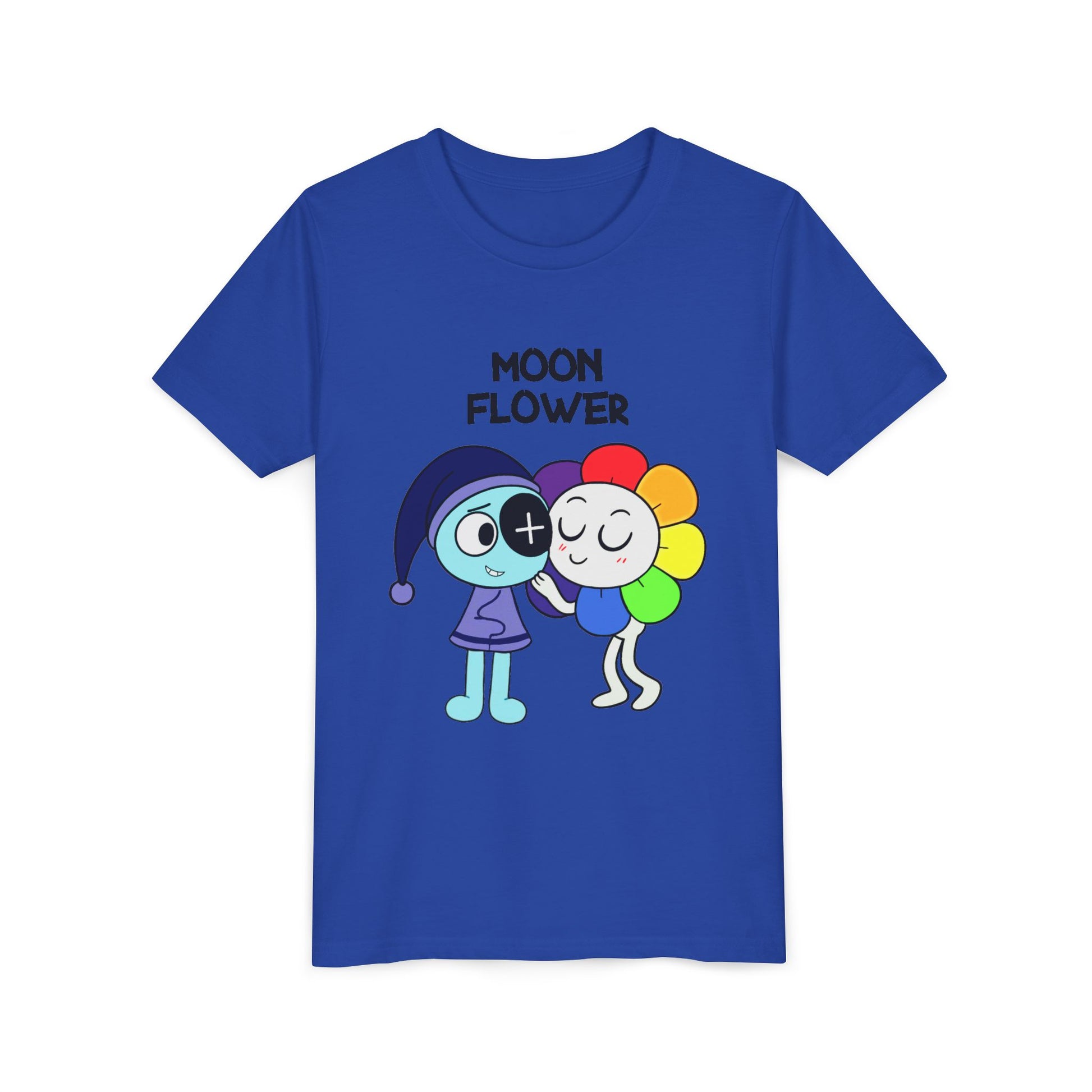 MoonFlower Toon Kids T-Shirt – Astro and Dandy | Dandy’s World Horror Tee