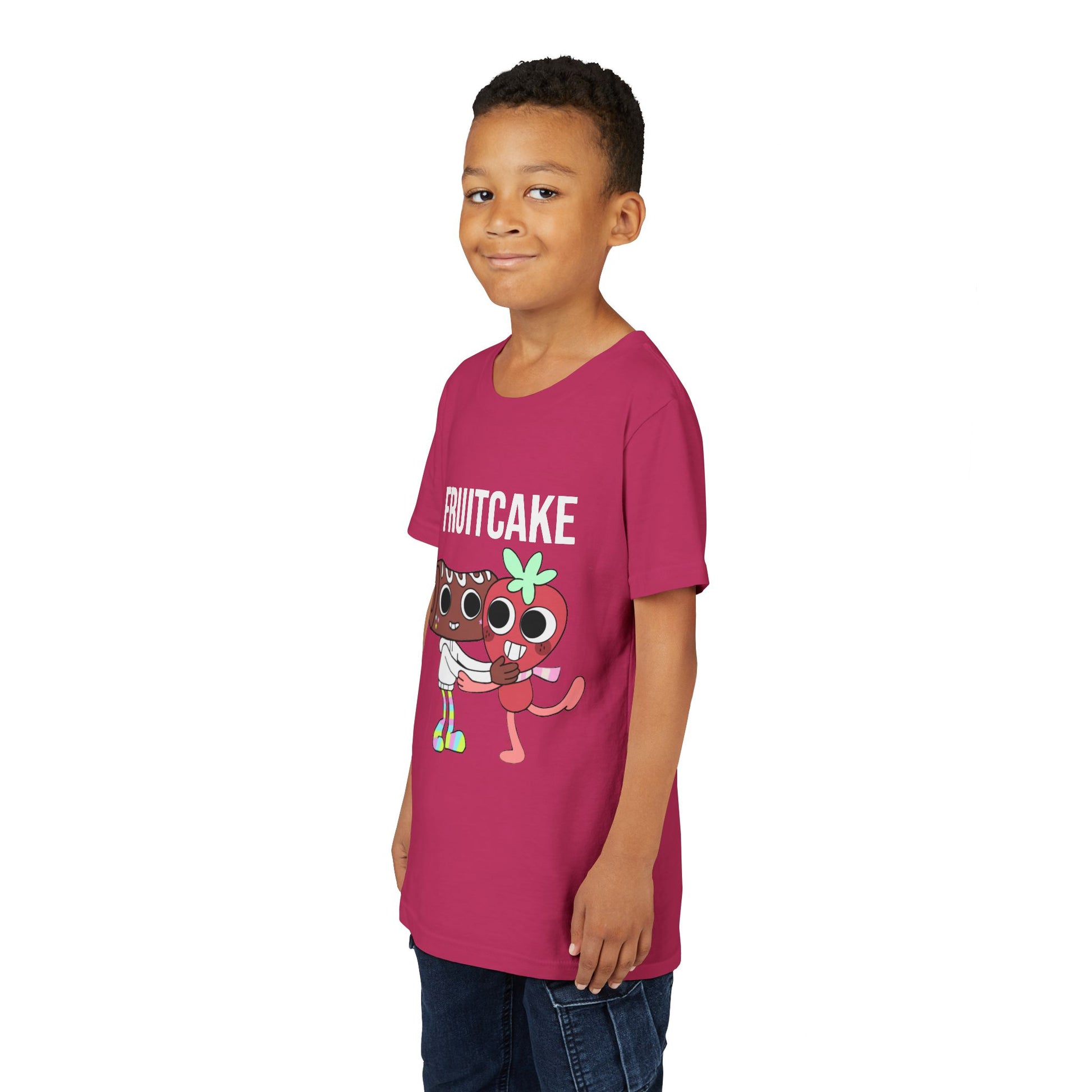 FruitCake Ship Kids T-Shirt – Sprout x Cosmo | Dandy’s World Toon Couple Tee