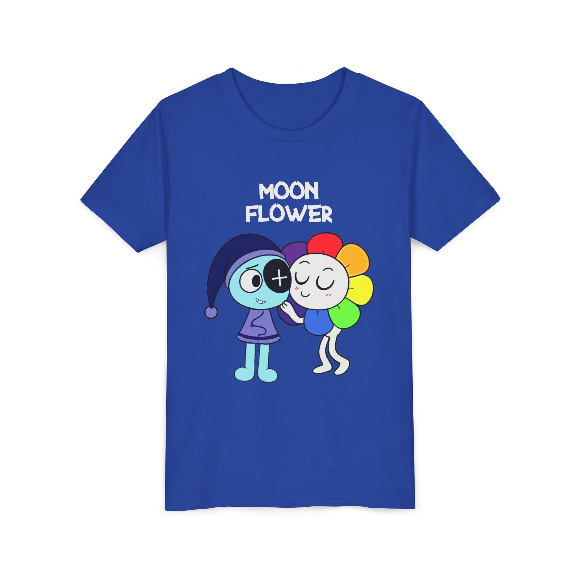 MoonFlower Toon Kids T-Shirt – Astro and Dandy | Dandy’s World Horror Tee