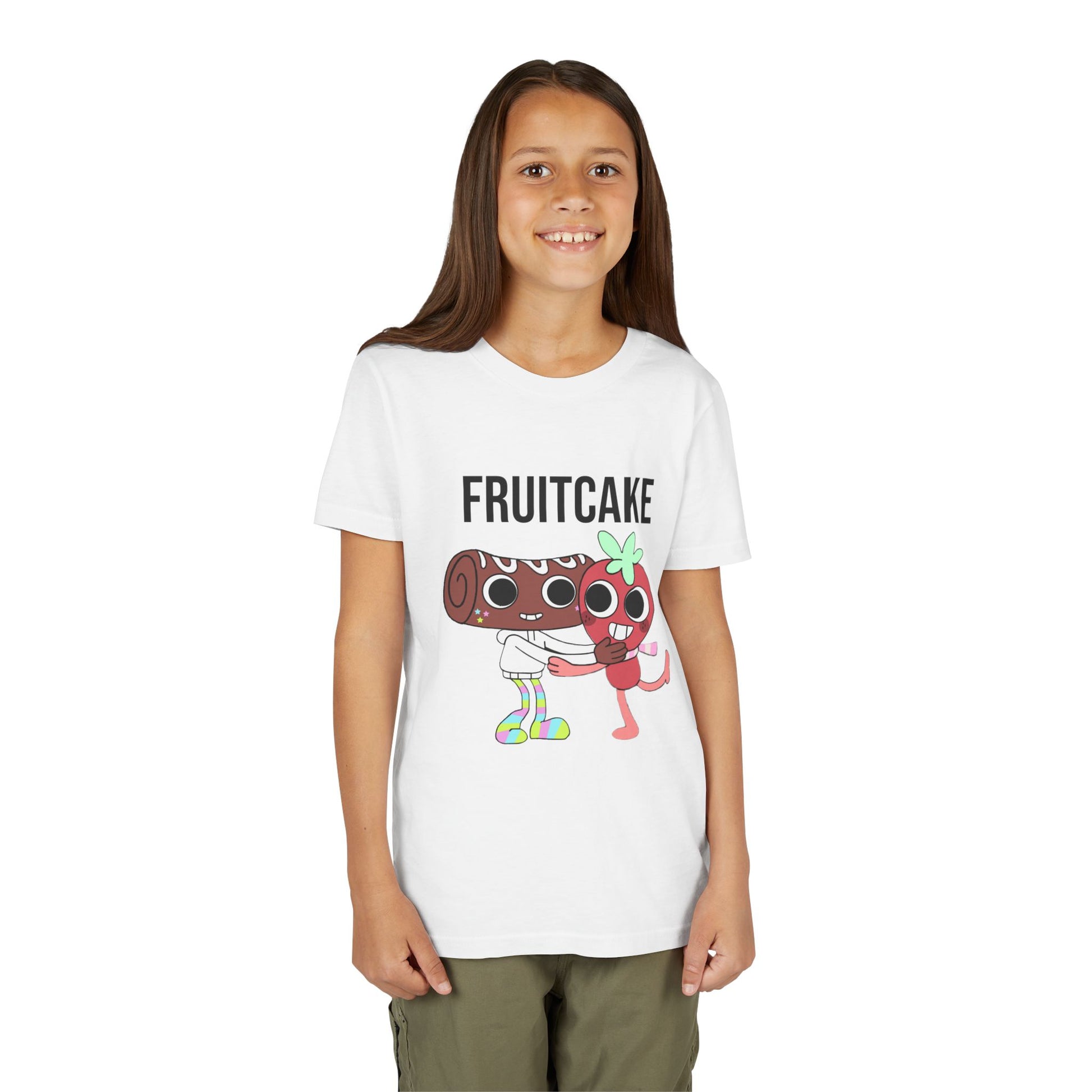 FruitCake Ship Kids T-Shirt – Sprout x Cosmo | Dandy’s World Toon Couple Tee