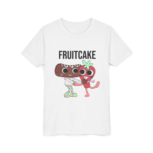 FruitCake Ship Kids T-Shirt – Sprout x Cosmo | Dandy’s World Toon Couple Tee